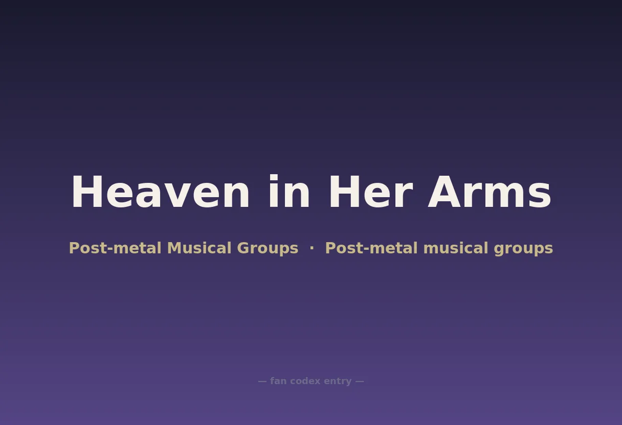 Heaven in Her Arms