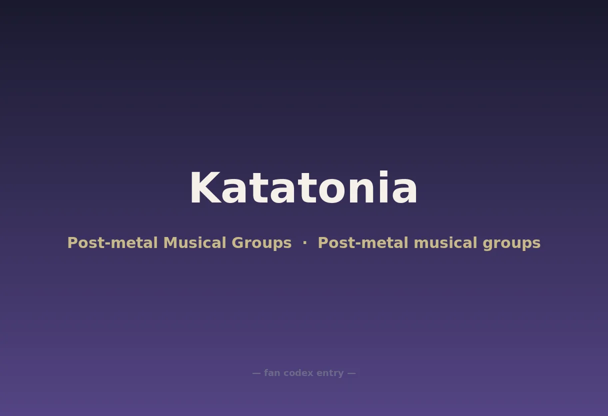 Katatonia