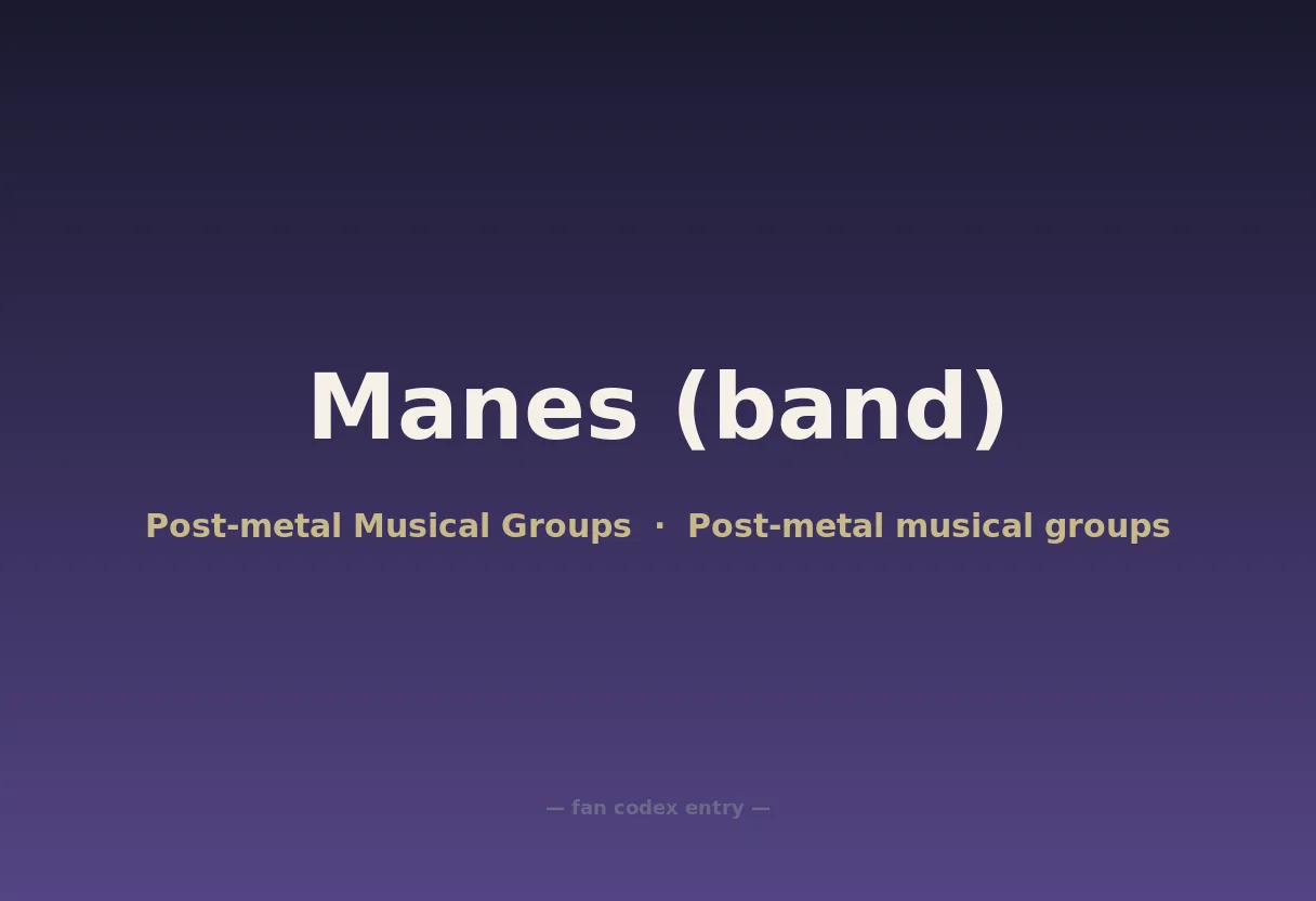 Manes (band)